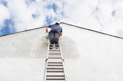Peinture extérieure à Caligny — façades et ravalement